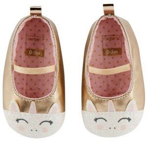 Carter's Mary Jane Baby Shoes unicorn